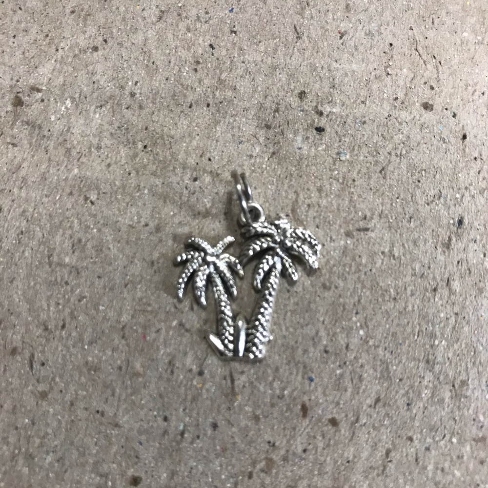 Palm tree charm